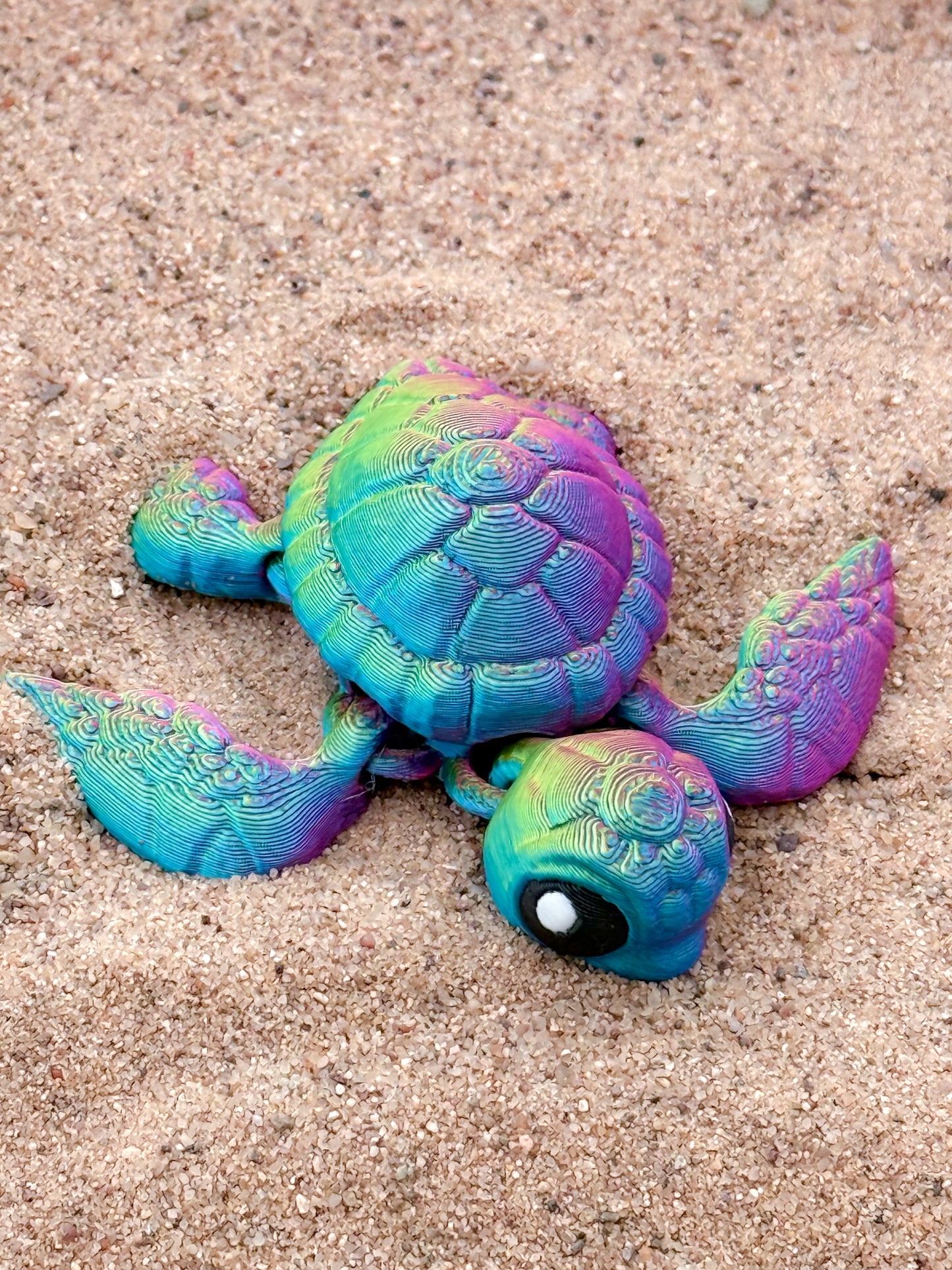 Adorable Sea Turtle Keychain