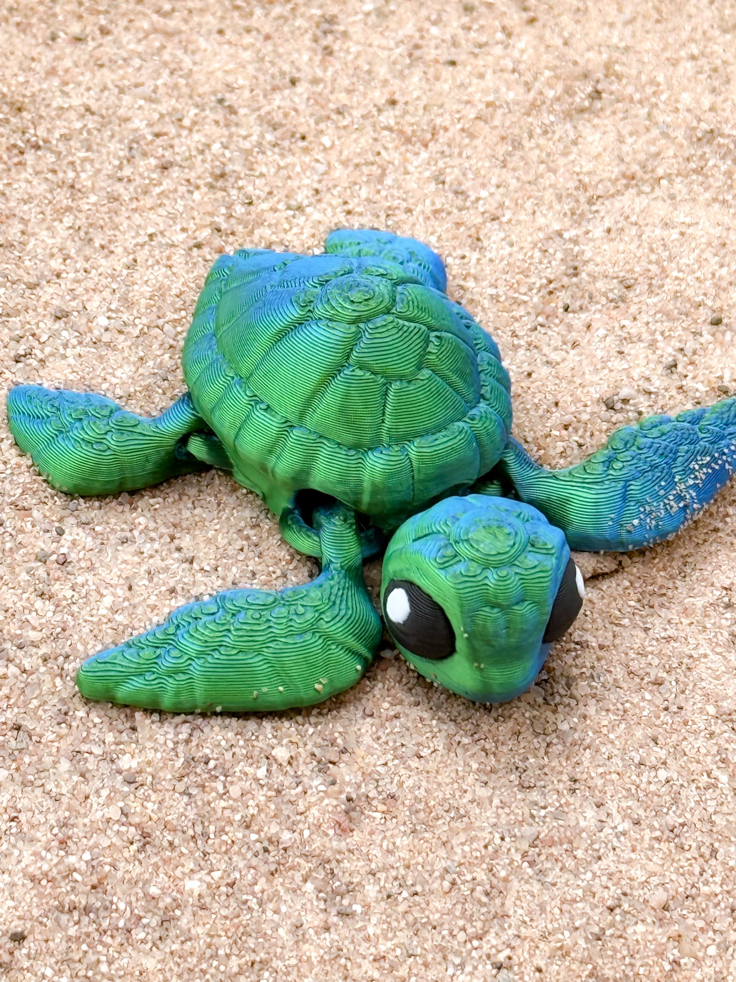 Adorable Sea Turtle Keychain
