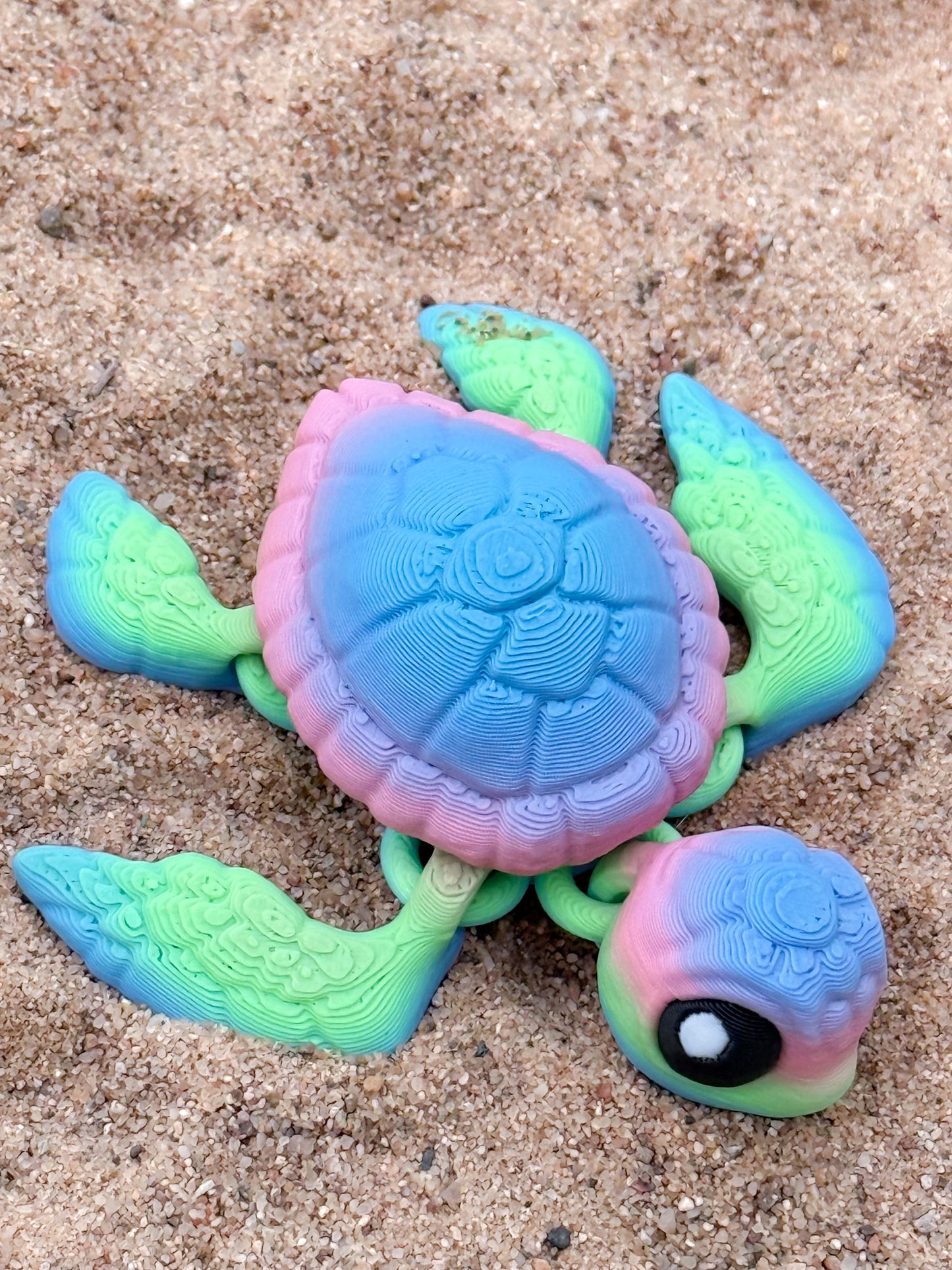 Adorable Sea Turtle Keychain