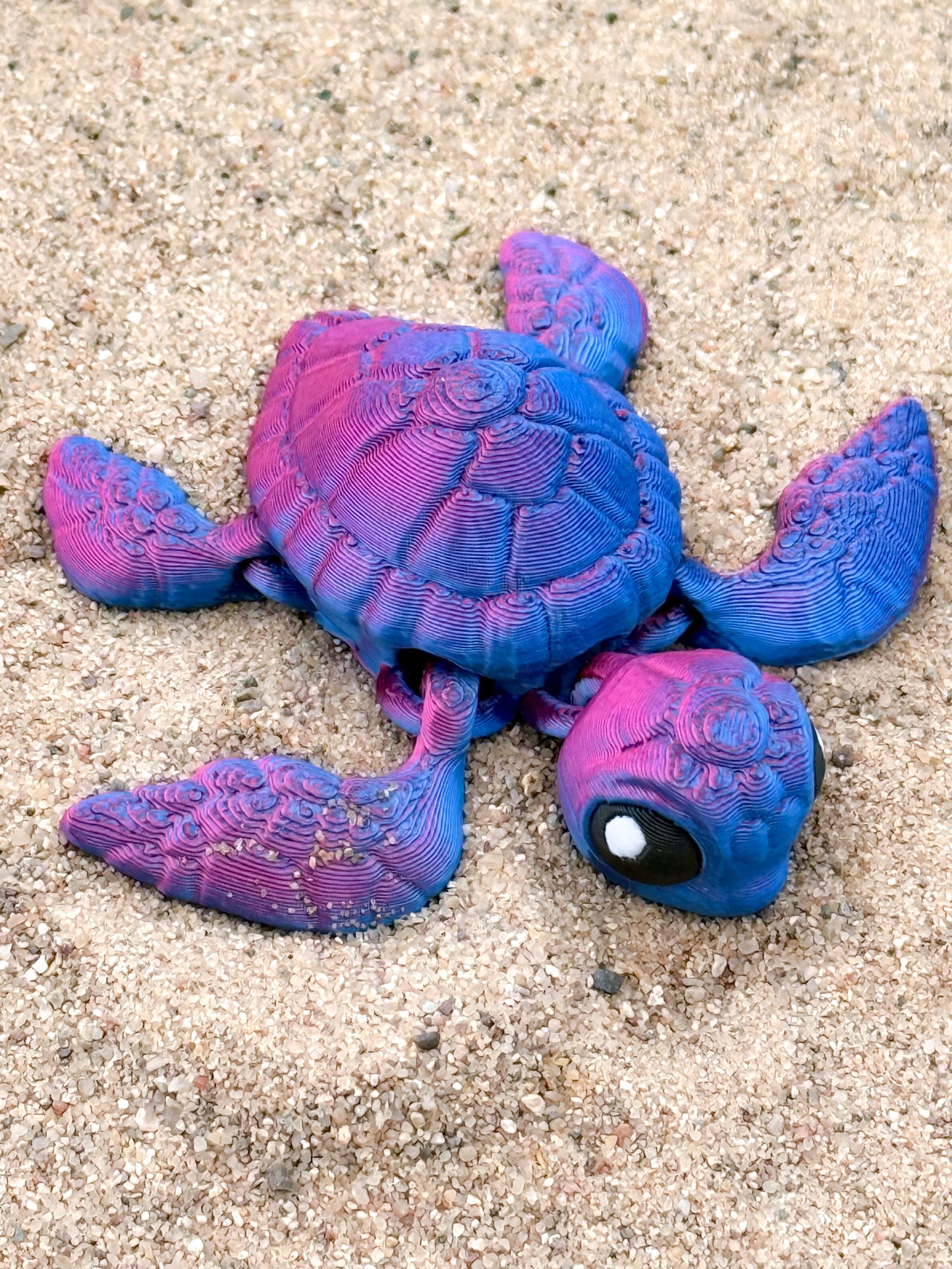 Adorable Sea Turtle Keychain