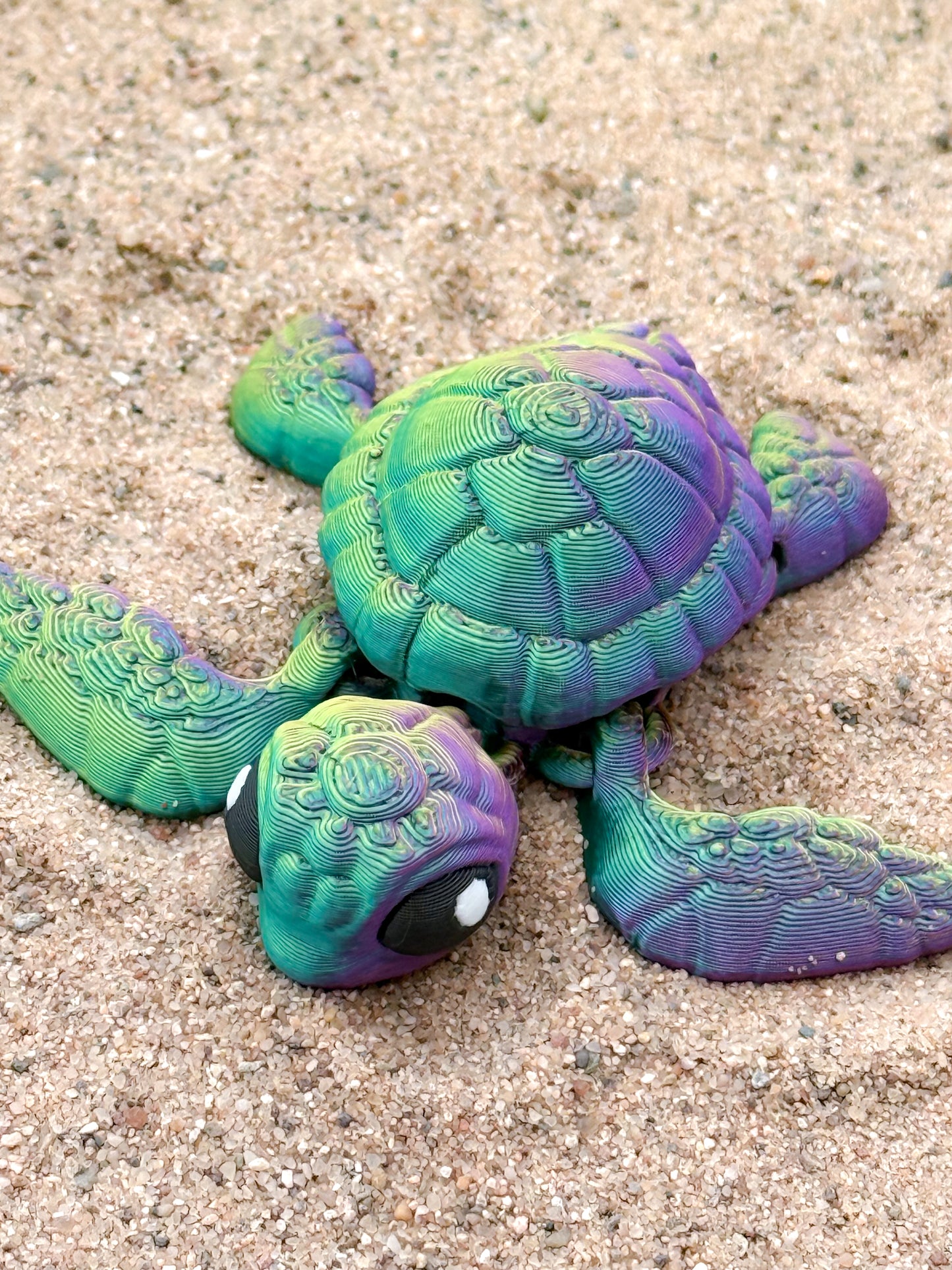 Adorable Sea Turtle Keychain