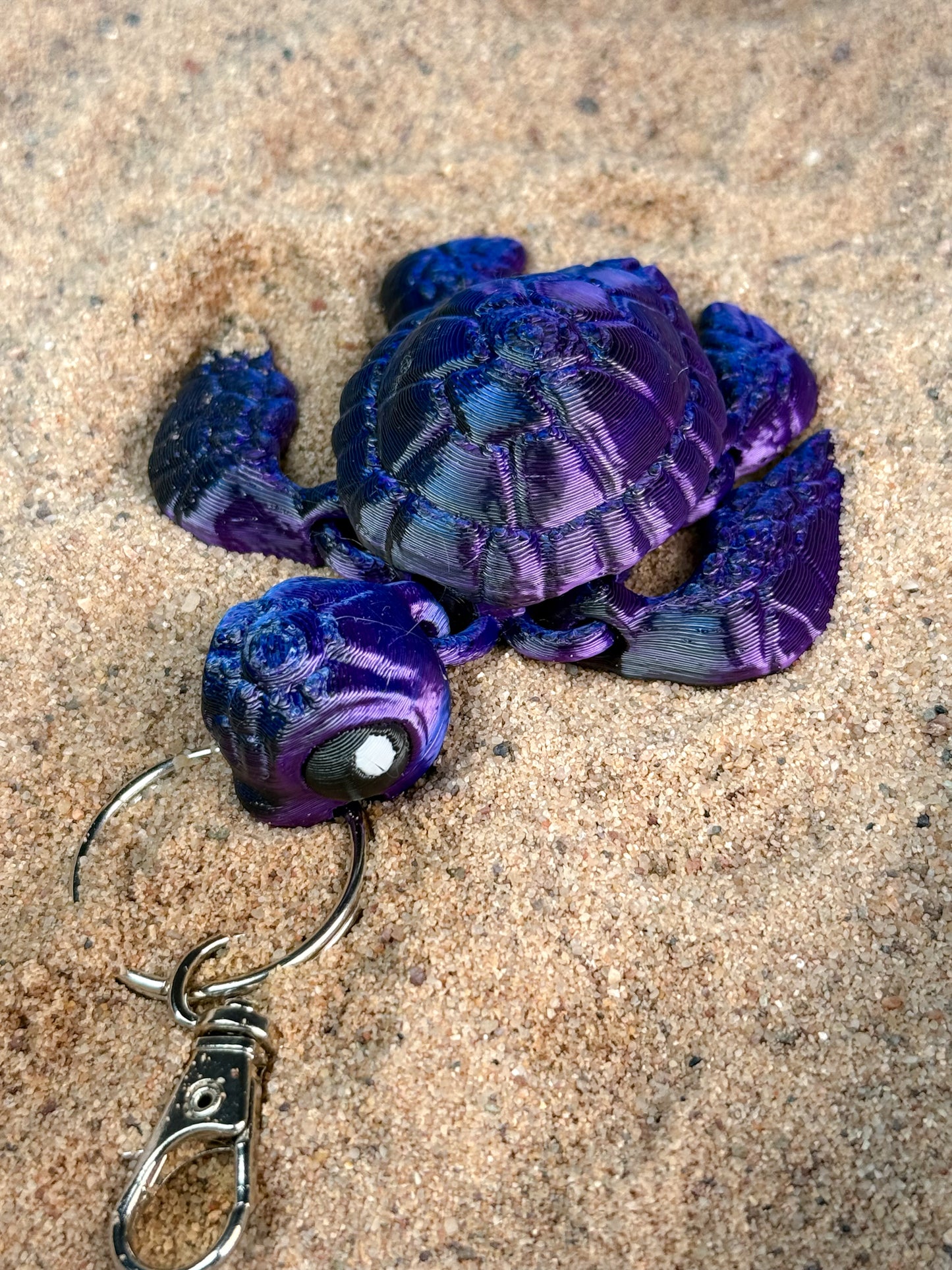 Adorable Sea Turtle Keychain