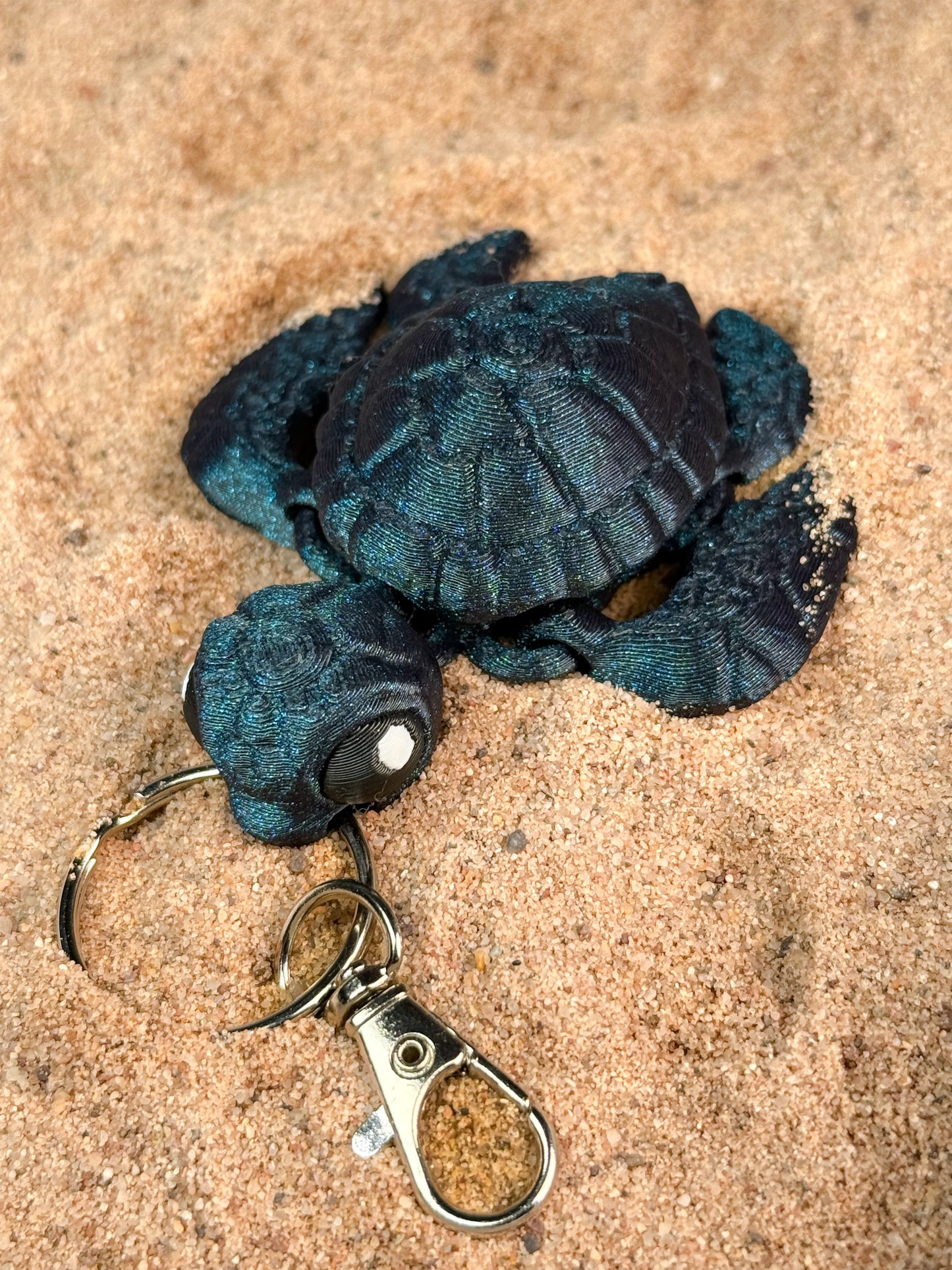 Adorable Sea Turtle Keychain