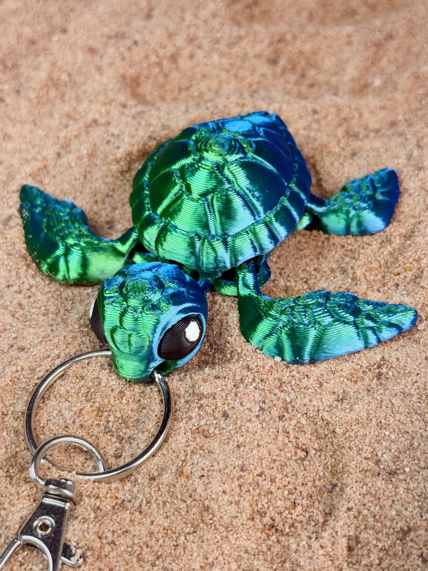 Adorable Sea Turtle Keychain