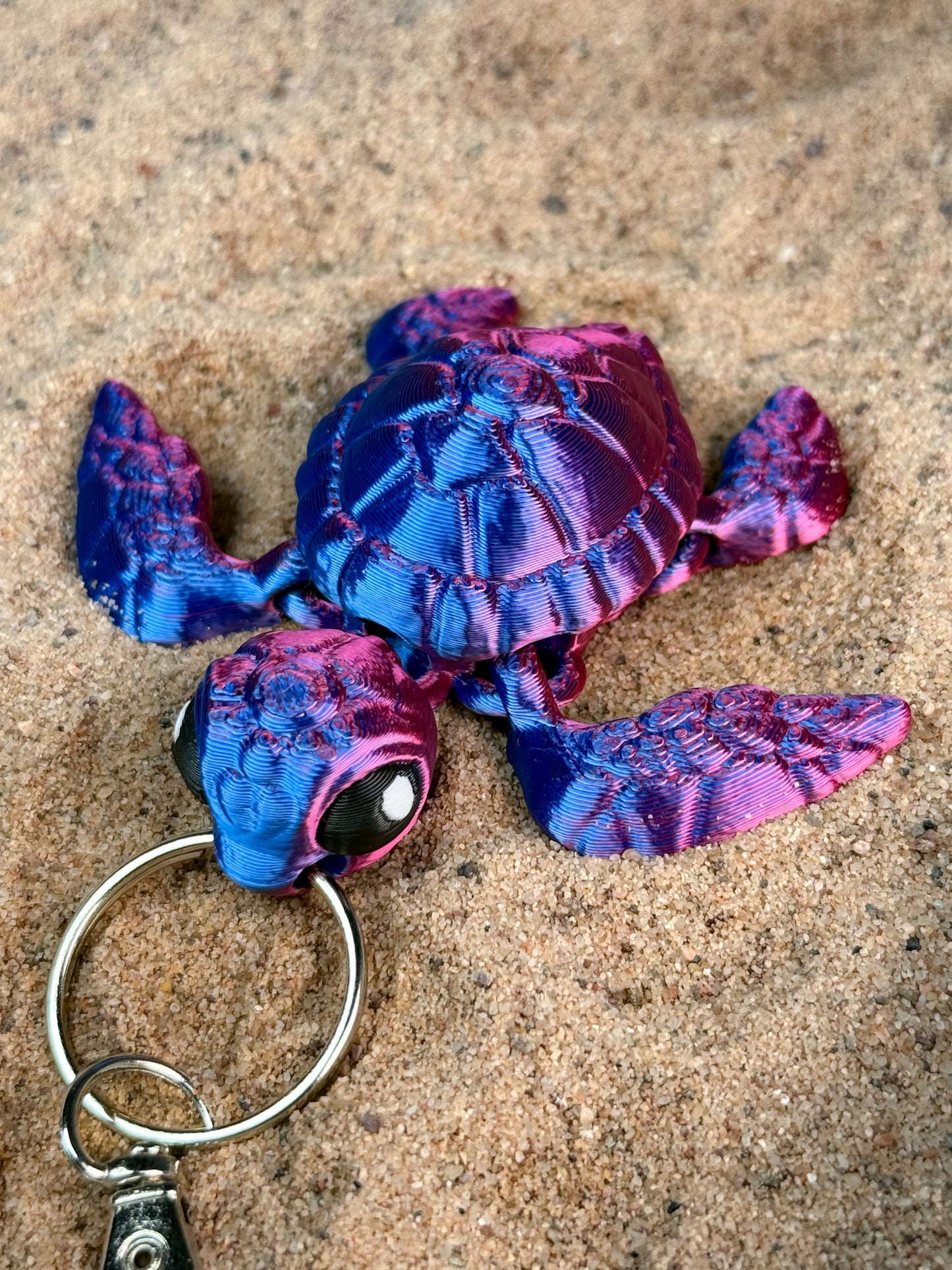 Adorable Sea Turtle Keychain