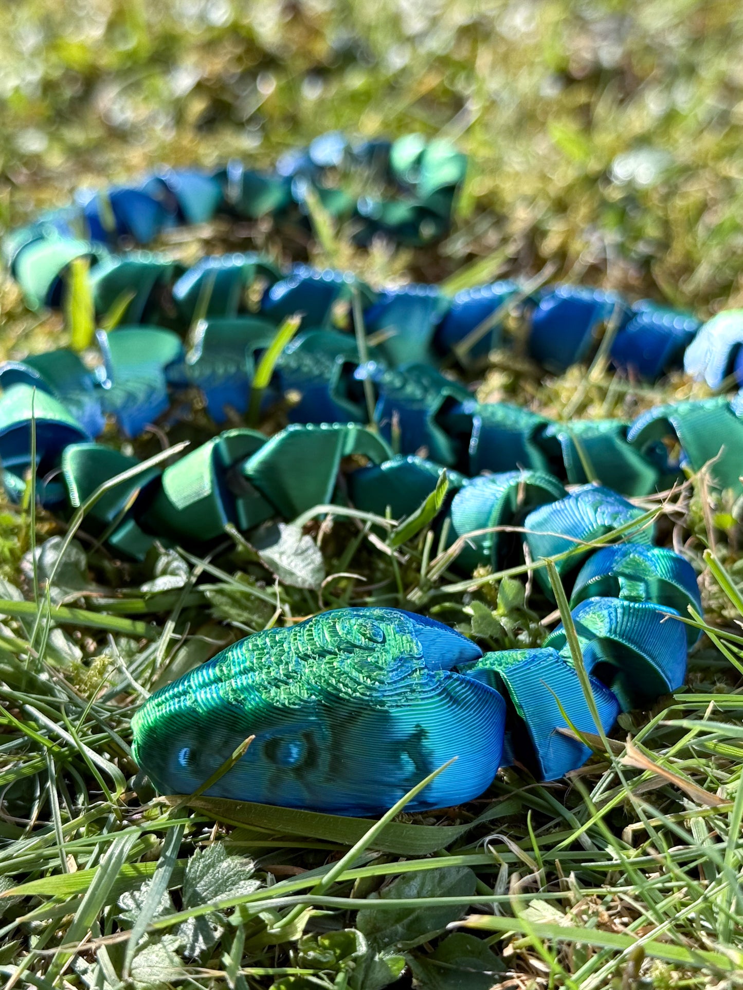 Articulated Snake 3D Printed