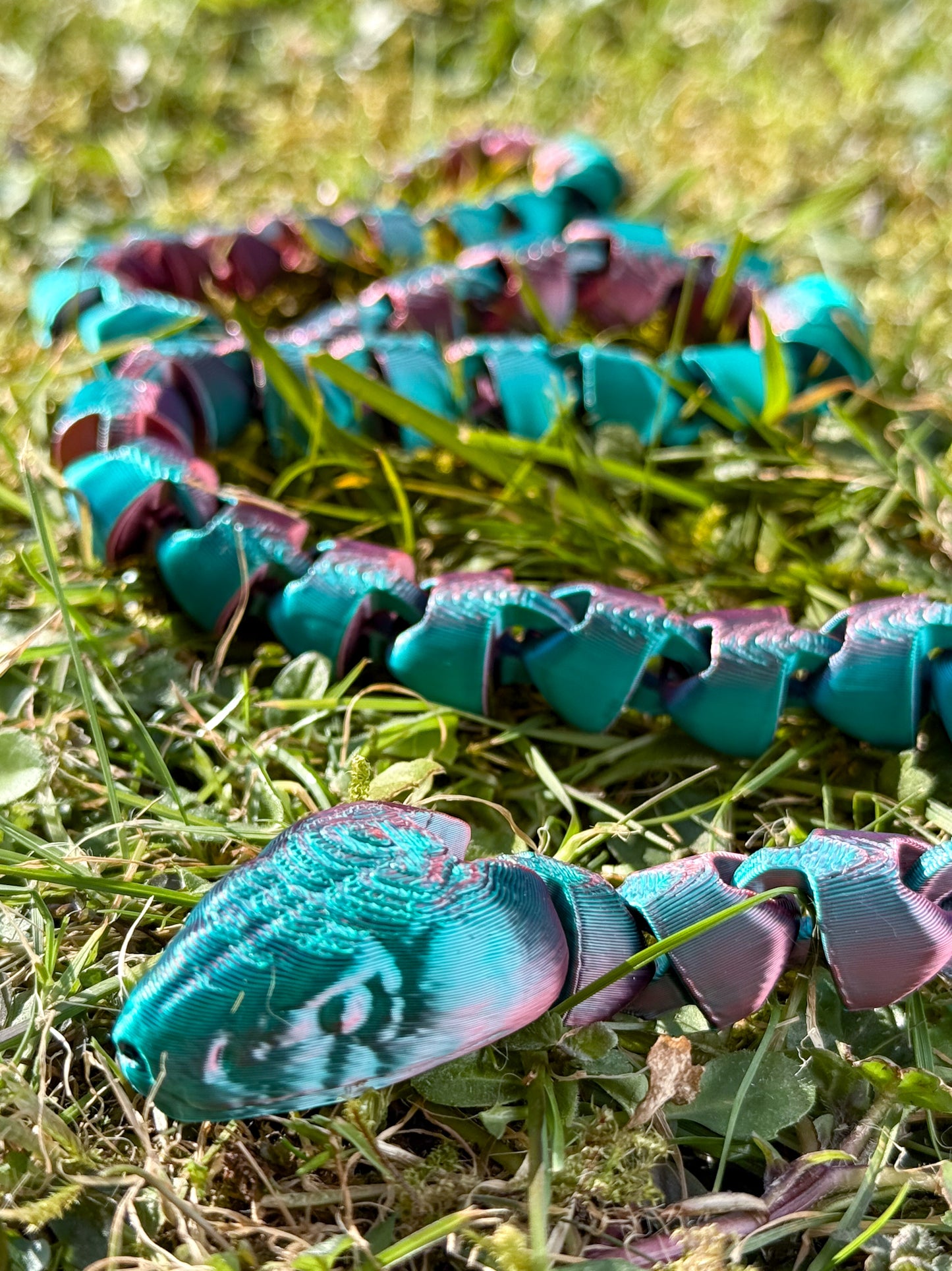 Articulated Snake 3D Printed